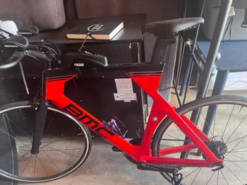 Used BMC Timemachine ONE 2023 2023 Road & Gravel, Red — image 4 of 8