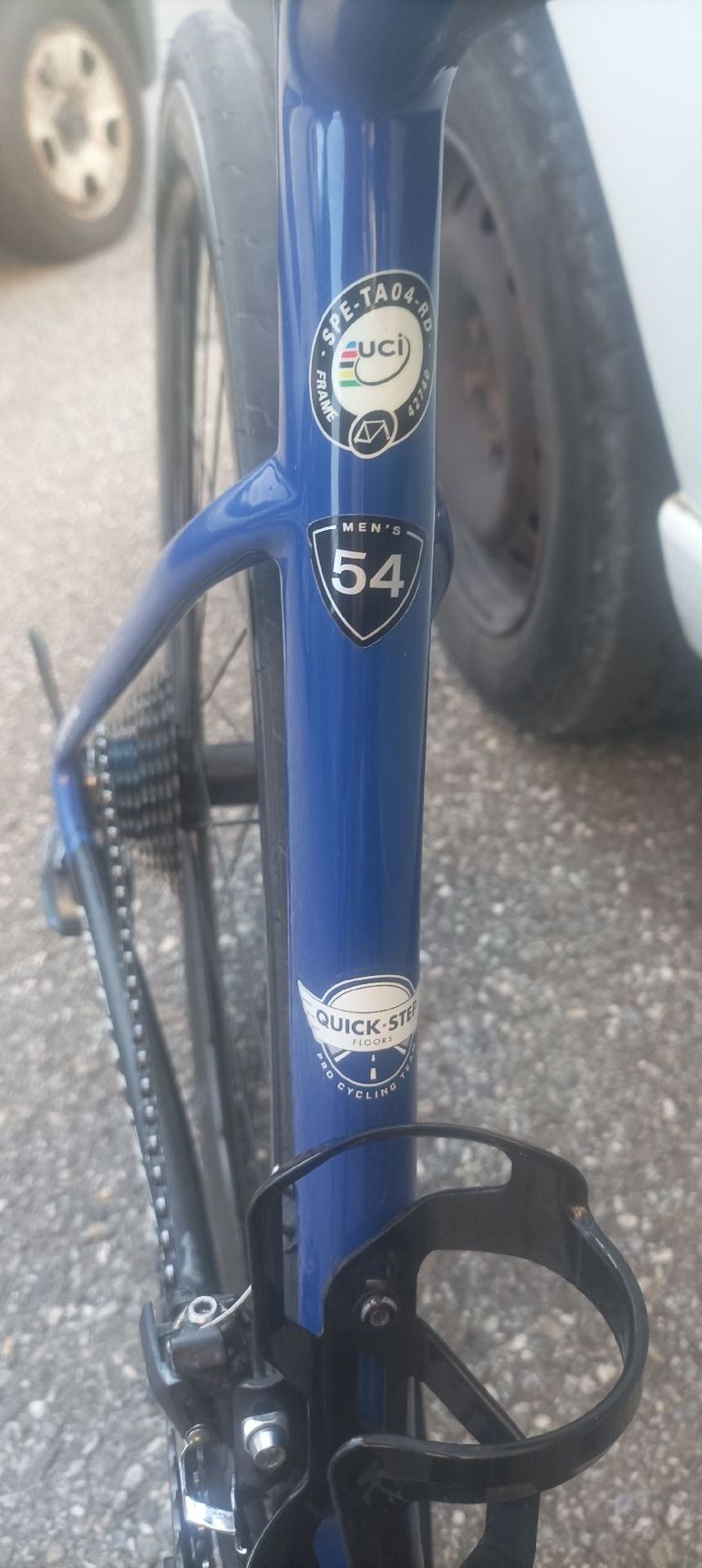 Specialized Men's Tarmac Disc Pro 2019 2019 Road & Gravel de segunda mano, Azul — imagen 7 de 13