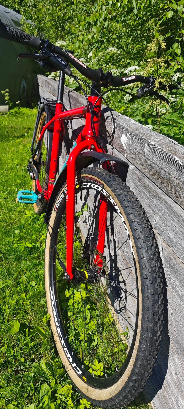 Used Kona Unit X 2018 2018 Mountainbike, Red — image 4 of 5