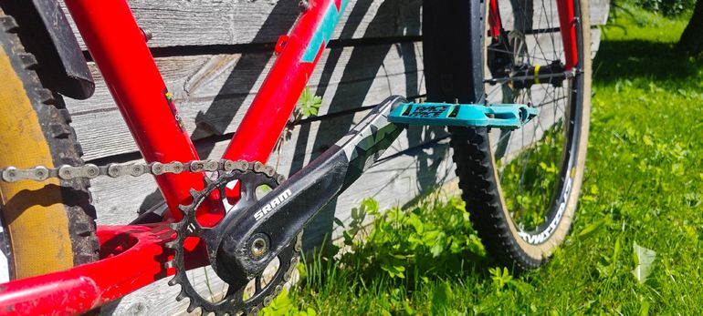 Used Kona Unit X 2018 2018 Mountainbike, Red — image 3 of 5