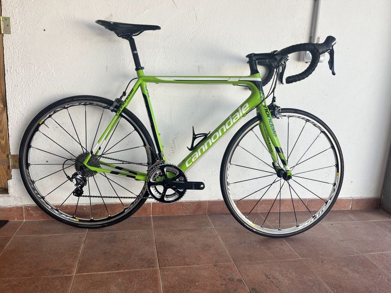Used Cannondale Carbon HI MOD 2015 Road & Gravel, Green — image 1 of 7