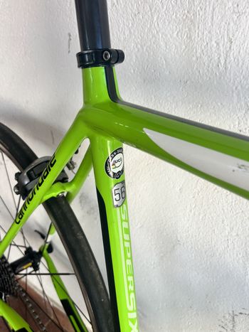 Used Cannondale Carbon HI MOD 2015 Road & Gravel, Green — image 2 of 7
