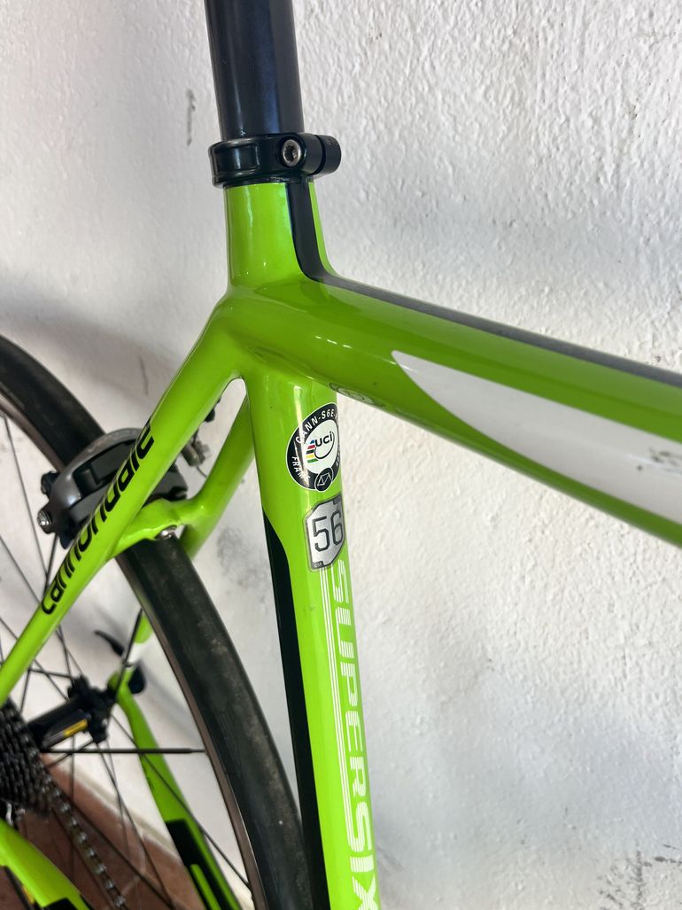 Used Cannondale Carbon HI MOD 2015 Road & Gravel, Green — image 2 of 7