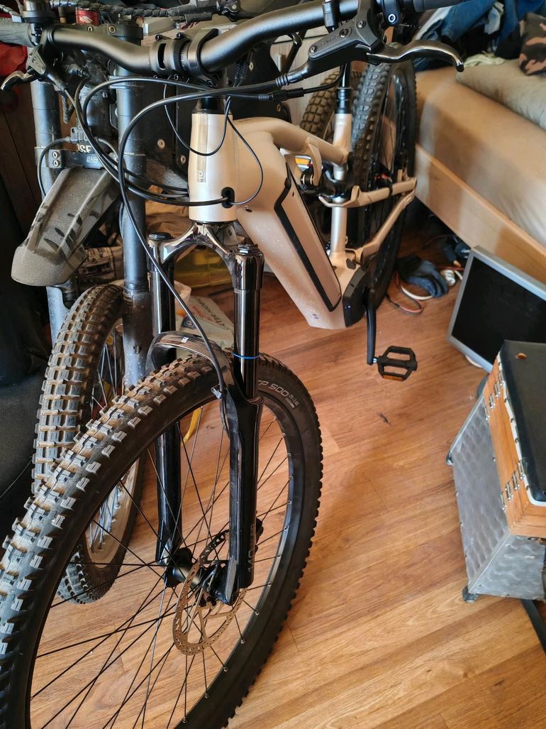 Gebrauchtes Rockrider Explorer 520 S 2026 Mountainbike, Weiß — Bild 1 von 6