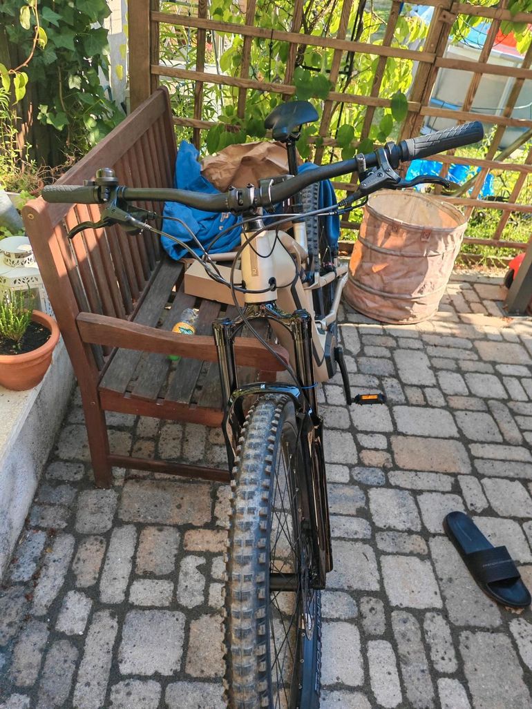 Gebrauchtes Rockrider Explorer 520 S 2026 Mountainbike, Weiß — Bild 3 von 6