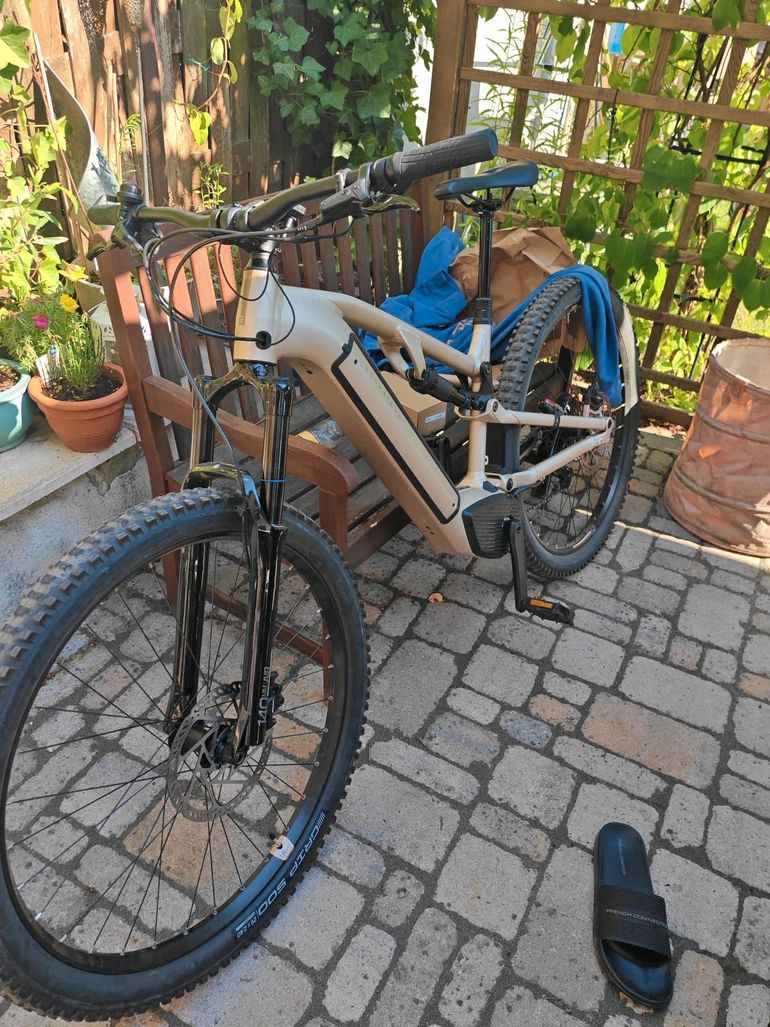 Gebrauchtes Rockrider Explorer 520 S 2026 Mountainbike, Weiß — Bild 4 von 6