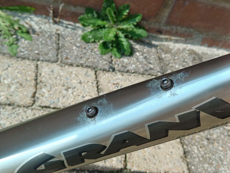 Used Granville G-Racer 001 Roadrunner Race Series Frameset 2011 Road & Gravel, Light Gray — image 11 of 24