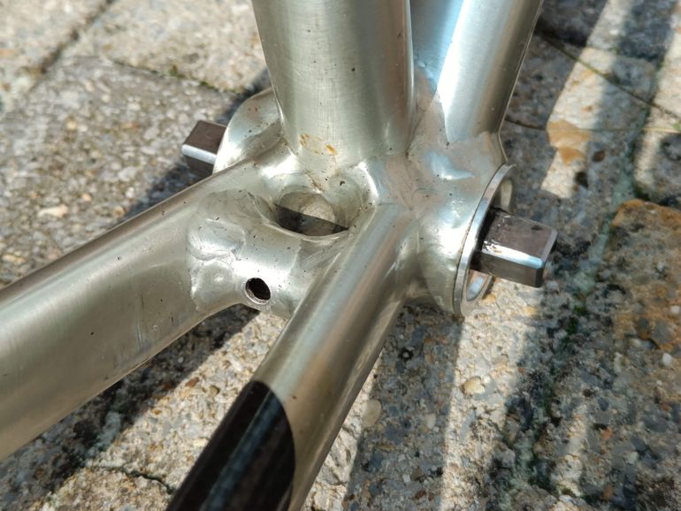 Used Granville G-Racer 001 Roadrunner Race Series Frameset 2011 Road & Gravel, Light Gray — image 7 of 24