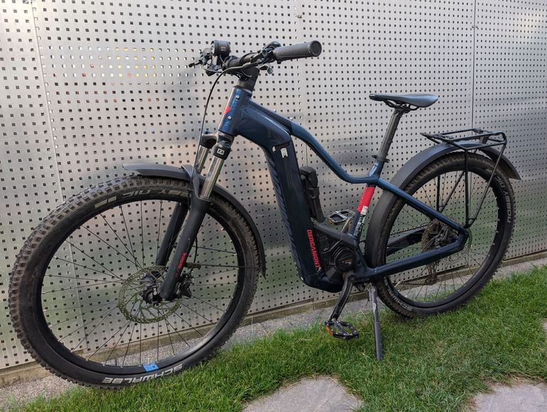 Gebrauchtes Bergamont E-Revox Premium Sport FMN 2022 2022 Mountainbike, Blau, 29 — Bild 2 von 4