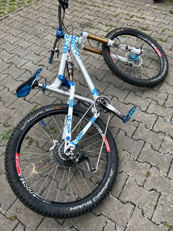 Gebrauchtes Ns bikes Custom Shimano SLX 2017 Mountainbike, Hellgrau — Bild 4 von 4