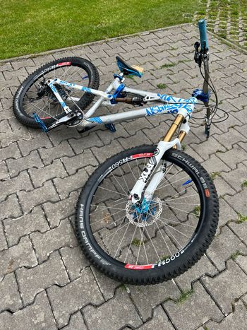 Gebrauchtes Ns bikes Custom Shimano SLX 2017 Mountainbike, Hellgrau — Bild 2 von 4