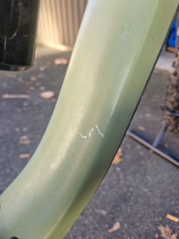 CUBE TWO15 RACE 27.5 2024 2024 Mountainbike usato, Verde — immagine 6 di 10