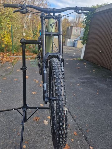 CUBE TWO15 RACE 27.5 2024 2024 Mountainbike usato, Verde — immagine 10 di 10