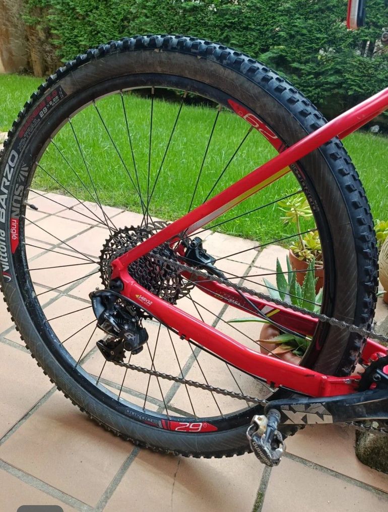 Used ROCKRIDER Hardtail SRAM GX 2021 Mountainbike, Red — image 3 of 8