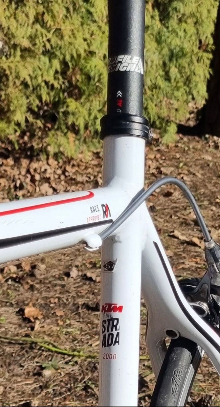 Gebrauchtes KTM Strada Shimano 105 2013 Road & Gravel, Weiß — Bild 3 von 3