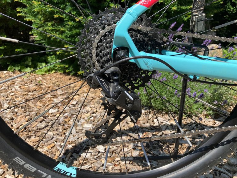 Used CUBE ACCESS WS PRO 2021 - 29" Damen MTB 2021 Mountainbike, Blue — image 9 of 11