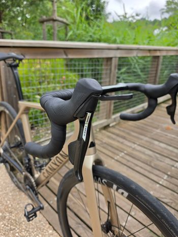 Used Canyon Endurace CF SLX 8 AXS Aero 2023 2023 Road & Gravel, Light Gray — image 7 of 7