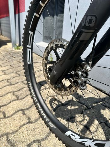 Used CUBE TWO15 HPC SLT 2021 2021 Mountainbike, Black, 29 — image 9 of 10