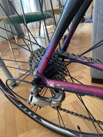 Klein Q Pro 2002 Road & Gravel de segunda mano, Morado — imagen 3 de 7