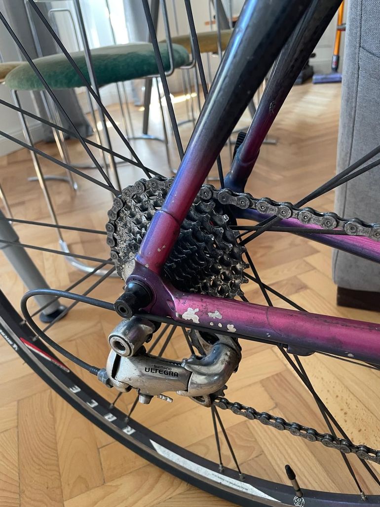 Klein Q Pro 2002 Road & Gravel de segunda mano, Morado — imagen 3 de 7