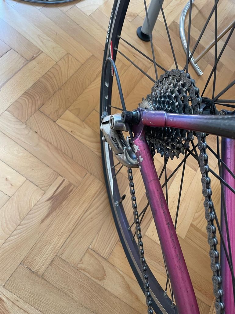 Klein Q Pro 2002 Road & Gravel de segunda mano, Morado — imagen 4 de 7