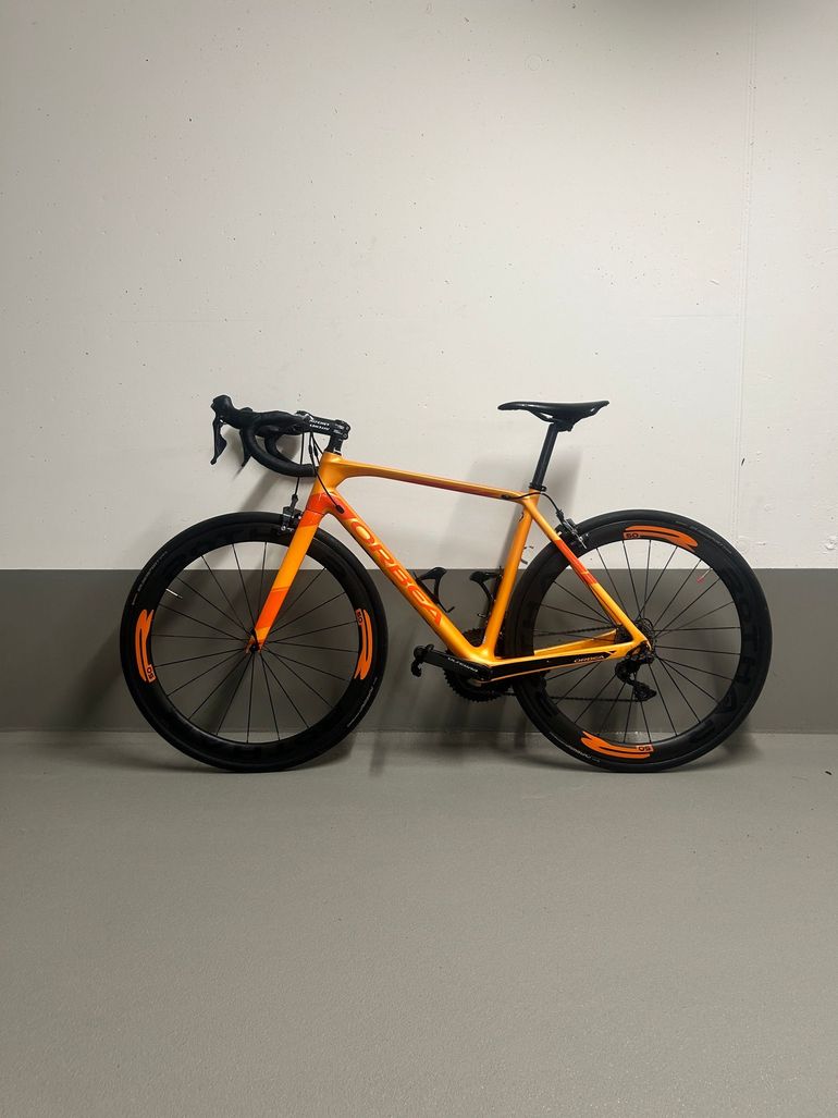 Orbea Orca Shimano Ulterga 2018 Road & Gravel de segunda mano, Naranja — imagen 1 de 7