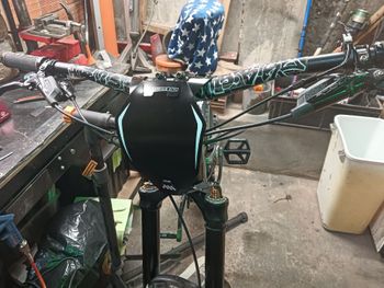 Gebrauchtes Devinci Spartan SRAM GX Eagle 2016 Mountainbike, Grün — Bild 5 von 21