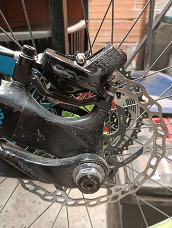 Gebrauchtes Devinci Spartan SRAM GX Eagle 2016 Mountainbike, Grün — Bild 3 von 21