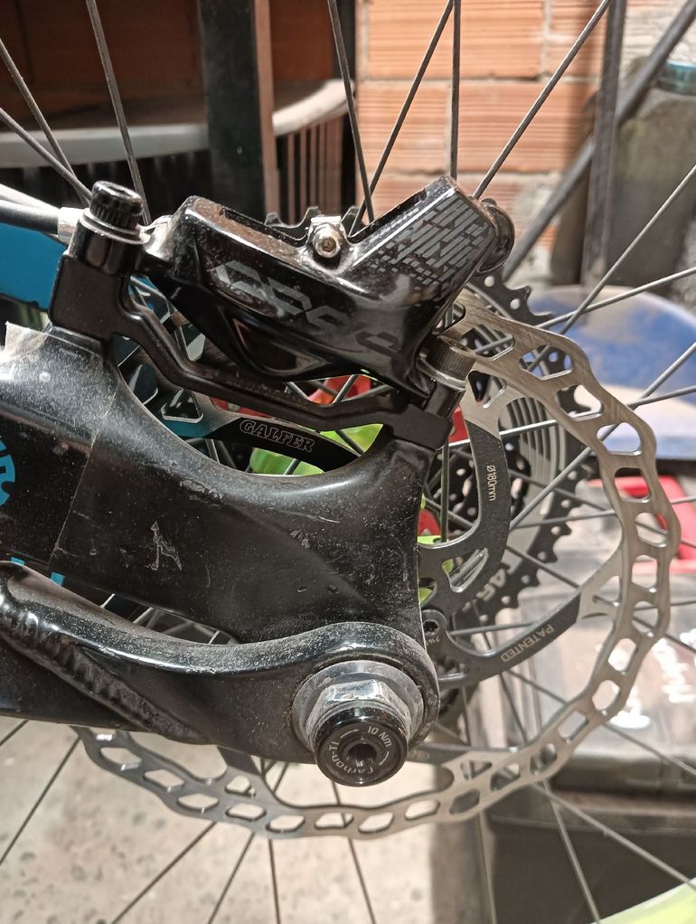 Gebrauchtes Devinci Spartan SRAM GX Eagle 2016 Mountainbike, Grün — Bild 3 von 21