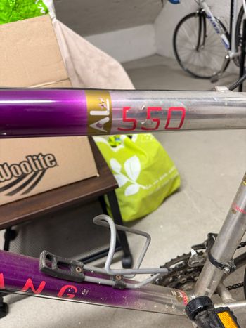 Used Liyang Custom Shimano Ultegra 2011 Road & Gravel, Purple — image 2 of 3