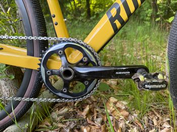 Käytetty Rose Backroad AL 57 (Garantie-Austausch) – SRAM Apex 1x11 – Nabendynamo + IQ-X 100 Lux 2023 Road & Gravel — kuva 8 / 11