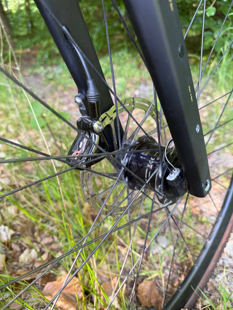 Käytetty Rose Backroad AL 57 (Garantie-Austausch) – SRAM Apex 1x11 – Nabendynamo + IQ-X 100 Lux 2023 Road & Gravel — kuva 6 / 11