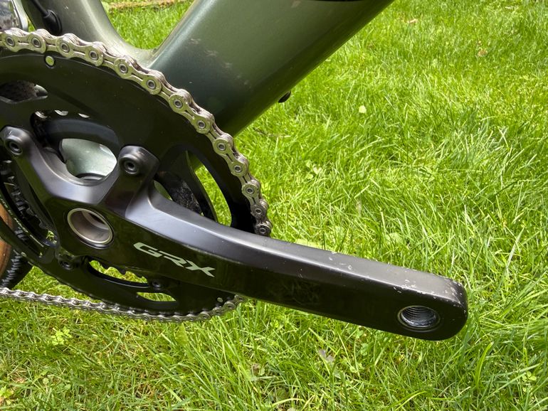 Used Canyon Grail CF SLX 8 Di2 2024 2024 Road & Gravel, Light Gray — image 16 of 26