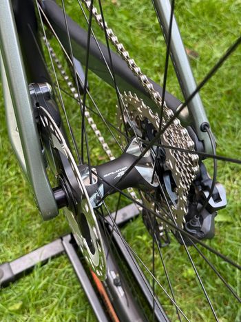 Used Canyon Grail CF SLX 8 Di2 2024 2024 Road & Gravel, Light Gray — image 20 of 26