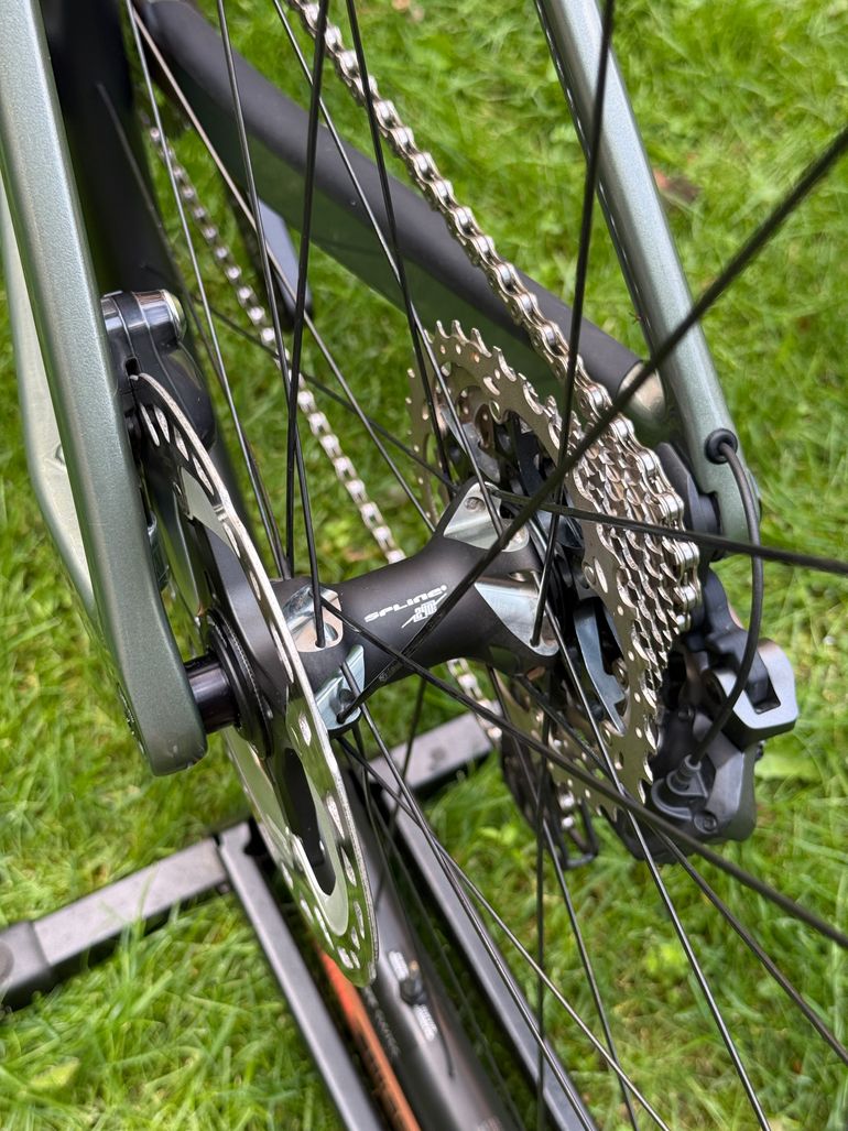 Used Canyon Grail CF SLX 8 Di2 2024 2024 Road & Gravel, Light Gray — image 20 of 26