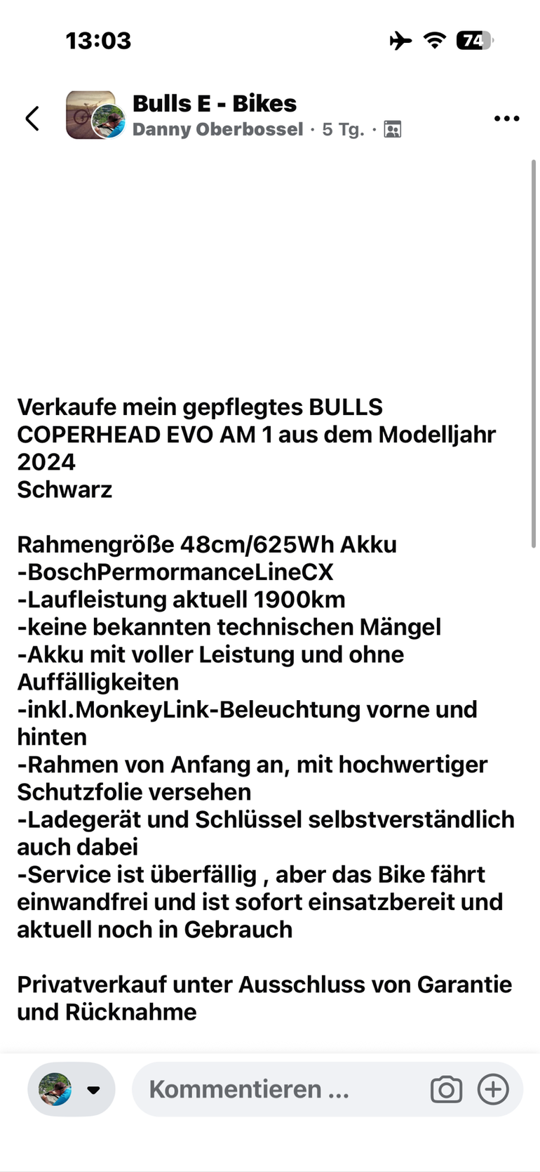 BULLS Copperhead Shimano Deore LX 2024 Mountainbike de segunda mano, Negro — imagen 4 de 5