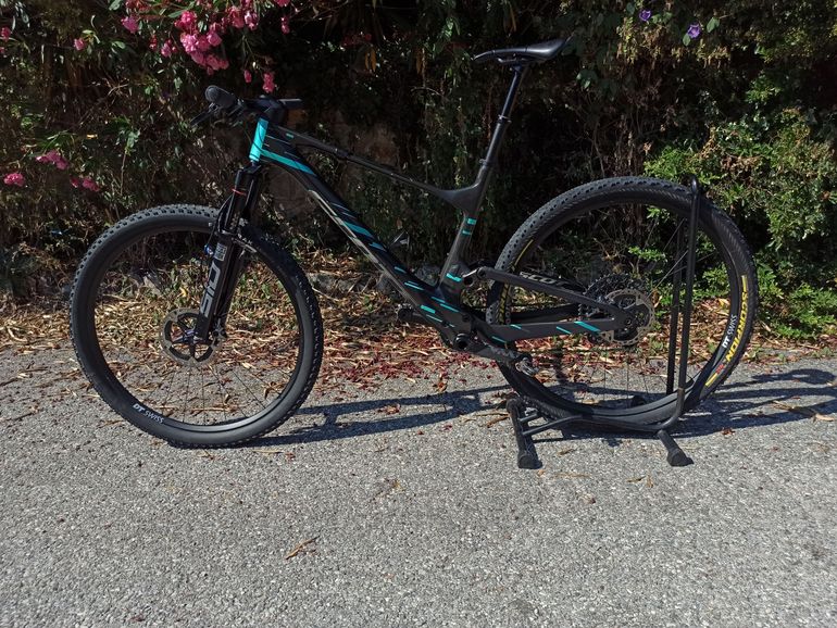 Used Scott Spark RC Supersonic 2022 2022 Mountainbike, Green — image 4 of 5