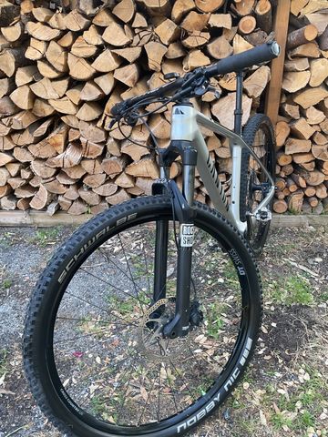 Used Canyon Exceed CF 5 2022 2022 Mountainbike, Light Gray, 29 — image 7 of 14