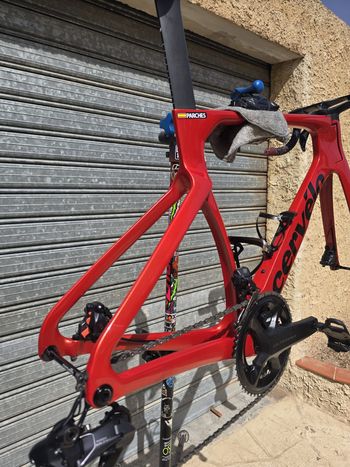 Used Cervélo S5 Frameset 2026 Frameset 2026 Road & Gravel, Red — image 3 of 5