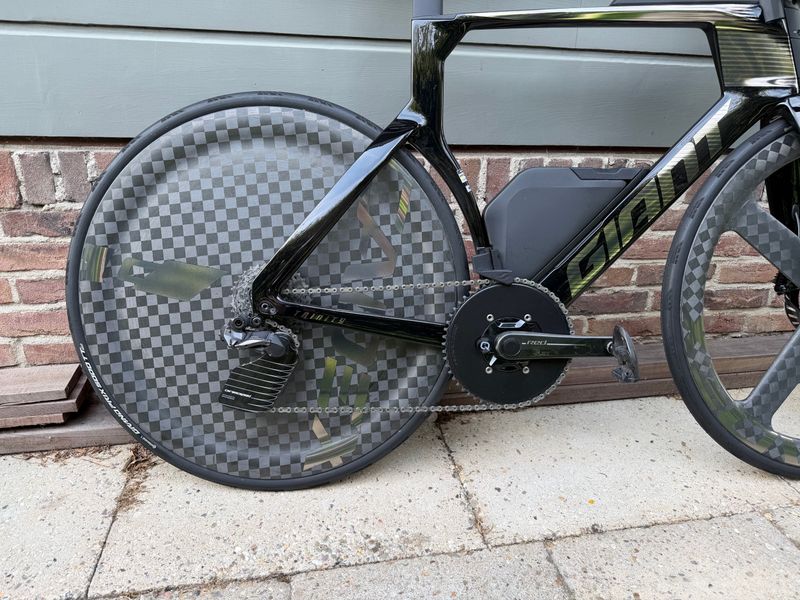 Used Giant Trinity Advanced SL Triathlon Frameset 2025 2025 Road & Gravel, Black — image 4 of 12