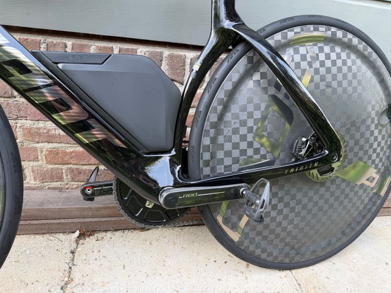 Used Giant Trinity Advanced SL Triathlon Frameset 2025 2025 Road & Gravel, Black — image 9 of 12
