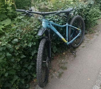Used Cube Access WS SL 2021 Mountainbike, Blue — image 2 of 4