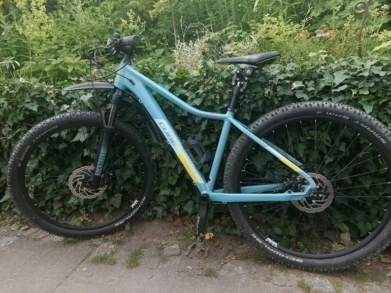 Used Cube Access WS SL 2021 Mountainbike, Blue — image 1 of 4