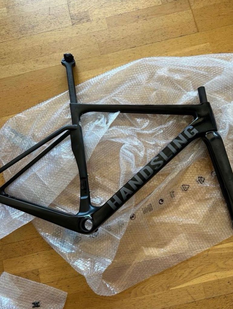 Handsling A1R0evo Frameset 2023 Road & Gravel de segunda mano, Negro — imagen 2 de 7