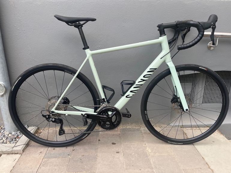 Used Canyon Endurace 7 2024 2024 Road & Gravel, Green — image 1 of 4