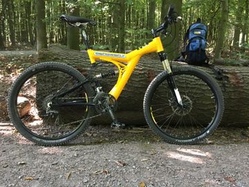 Used Bergwerk Custom Shimano XTR 2001 Mountainbike, Orange — image 4 of 9