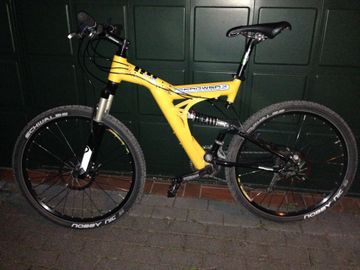 Used Bergwerk Custom Shimano XTR 2001 Mountainbike, Orange — image 6 of 9