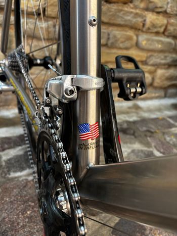 Used Litespeed Vortex Campagnolo Record 2005 Road & Gravel, Light Gray — image 7 of 7