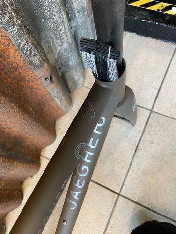 Used Jaegher Ascender FLX Frameset 2026 Road & Gravel, Light Gray — image 8 of 10