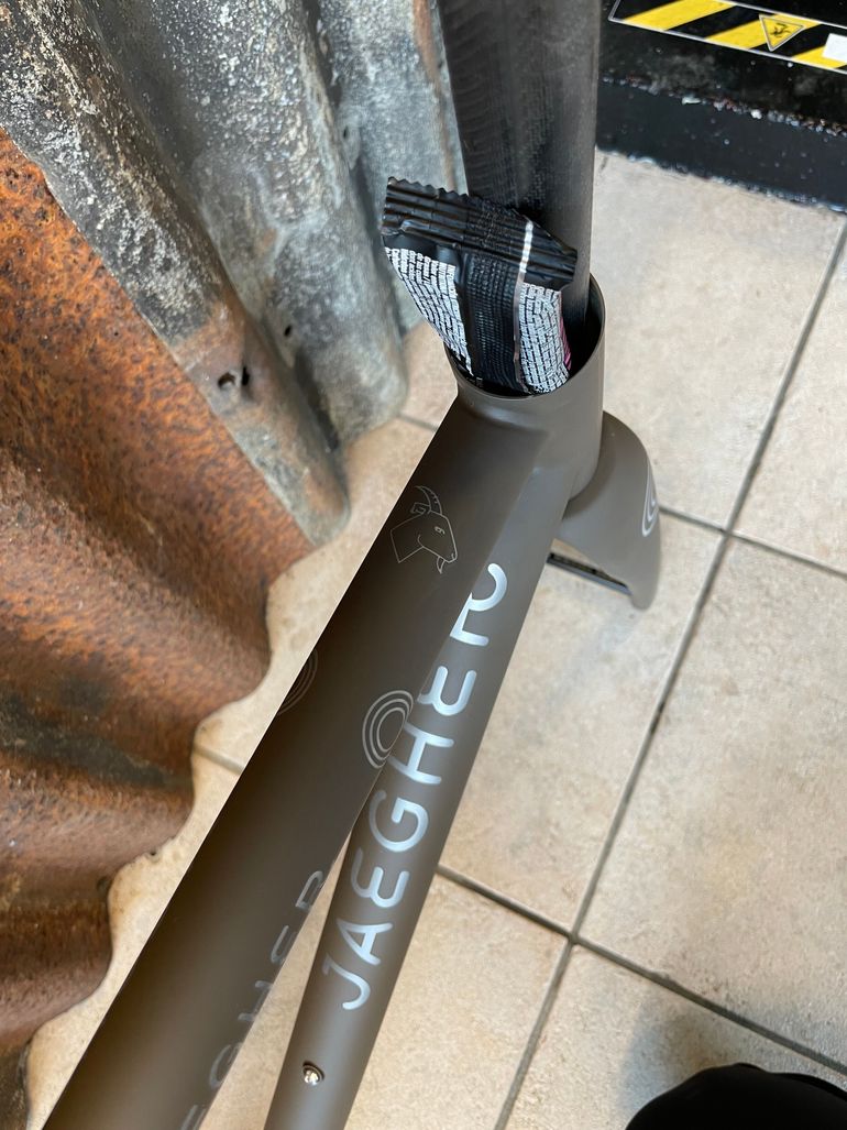 Used Jaegher Ascender FLX Frameset 2026 Road & Gravel, Light Gray — image 8 of 10